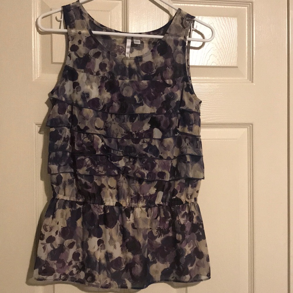 Lauren Conrad peplum tank